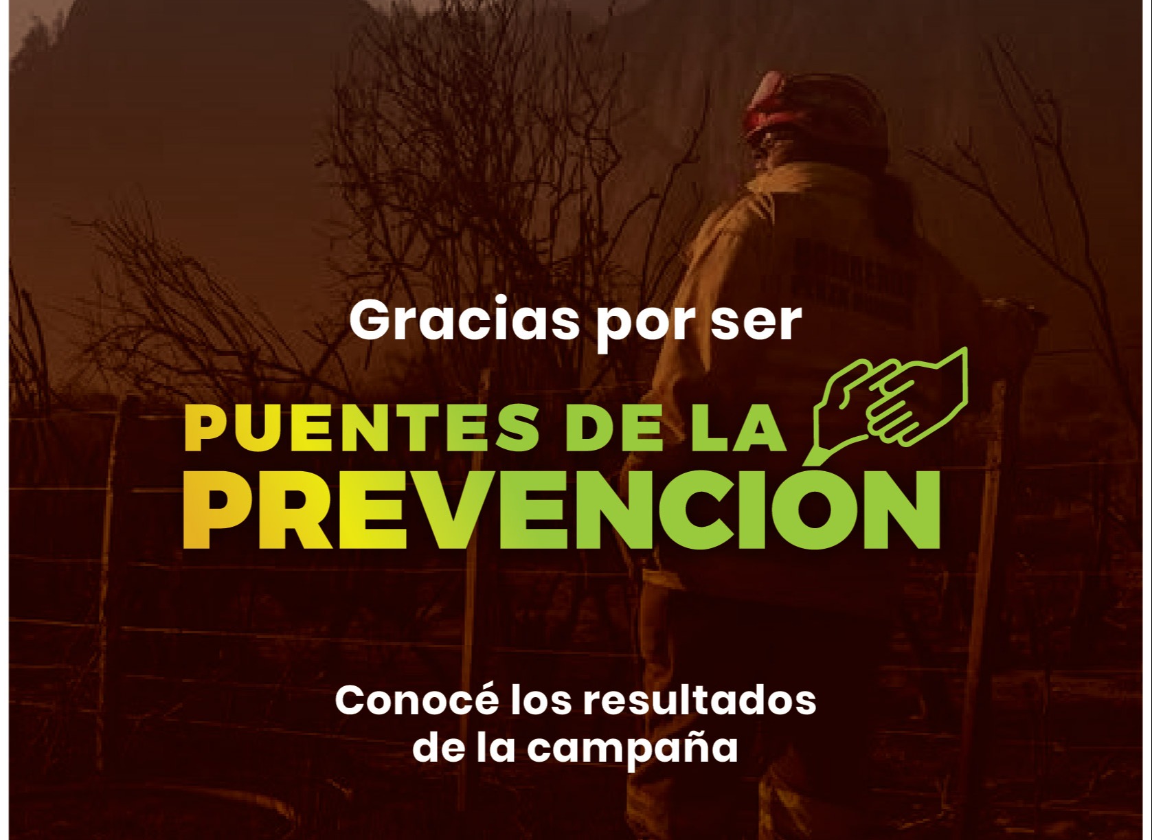 Más de 200 bomberos voluntarios que combatieron los incendios forestales recibirán nuevo equipamiento 