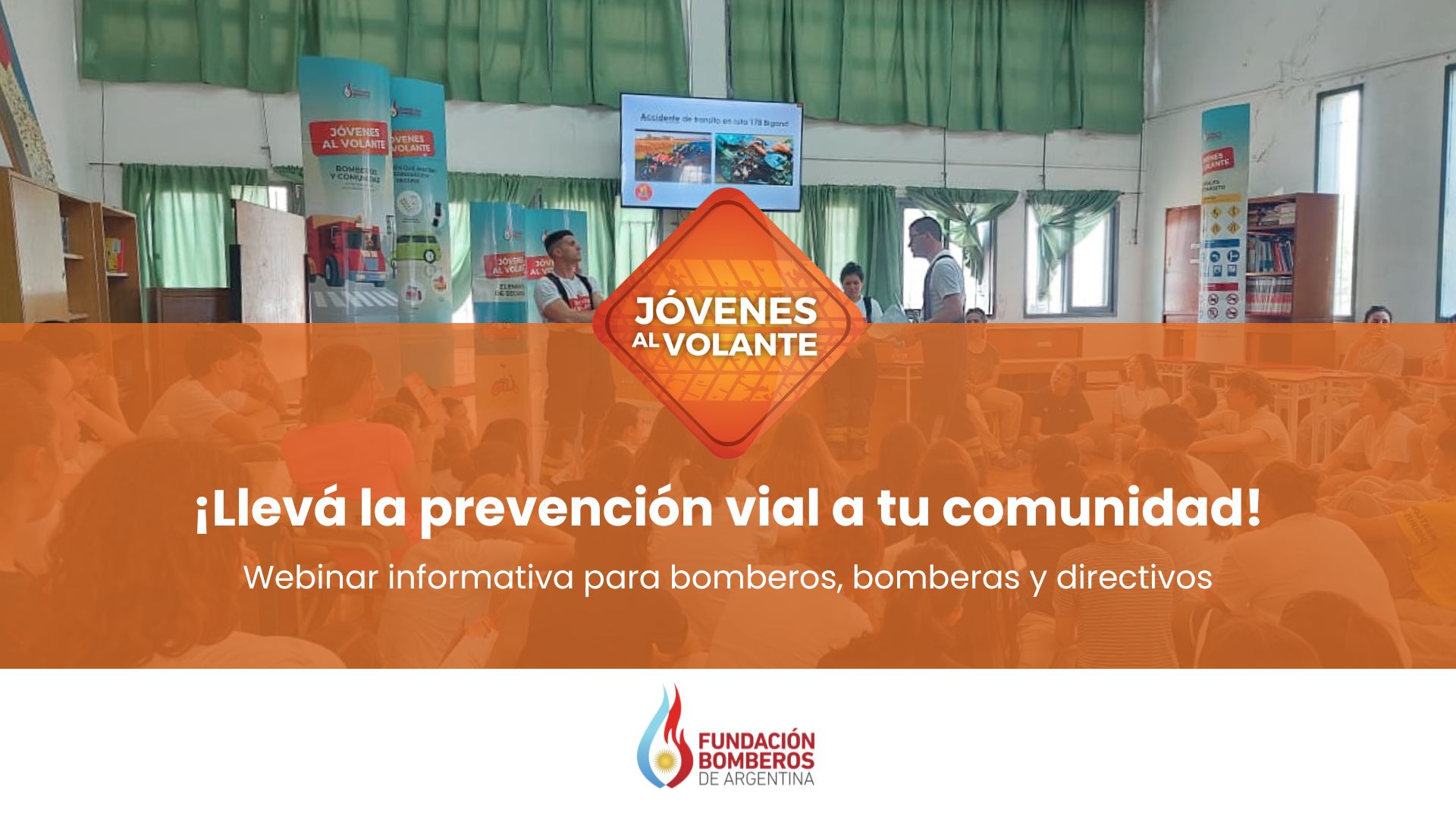 Jóvenes al Volante: sumate a la webinar informativa 