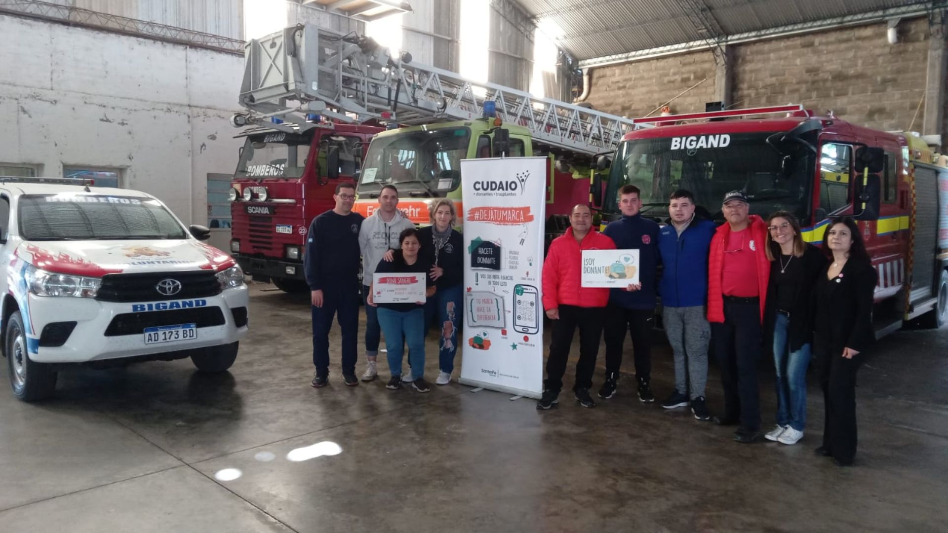 Día Mundial del Donante de Sangre: el aporte de Fundación Bomberos de Argentina
