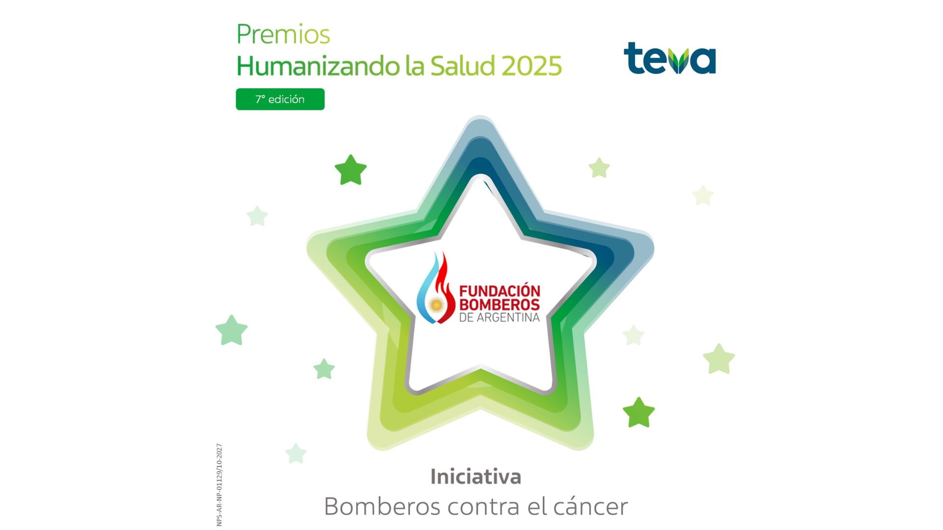 Bomberos Contra el Cáncer es finalista de los premios Humanizando la Salud 2025