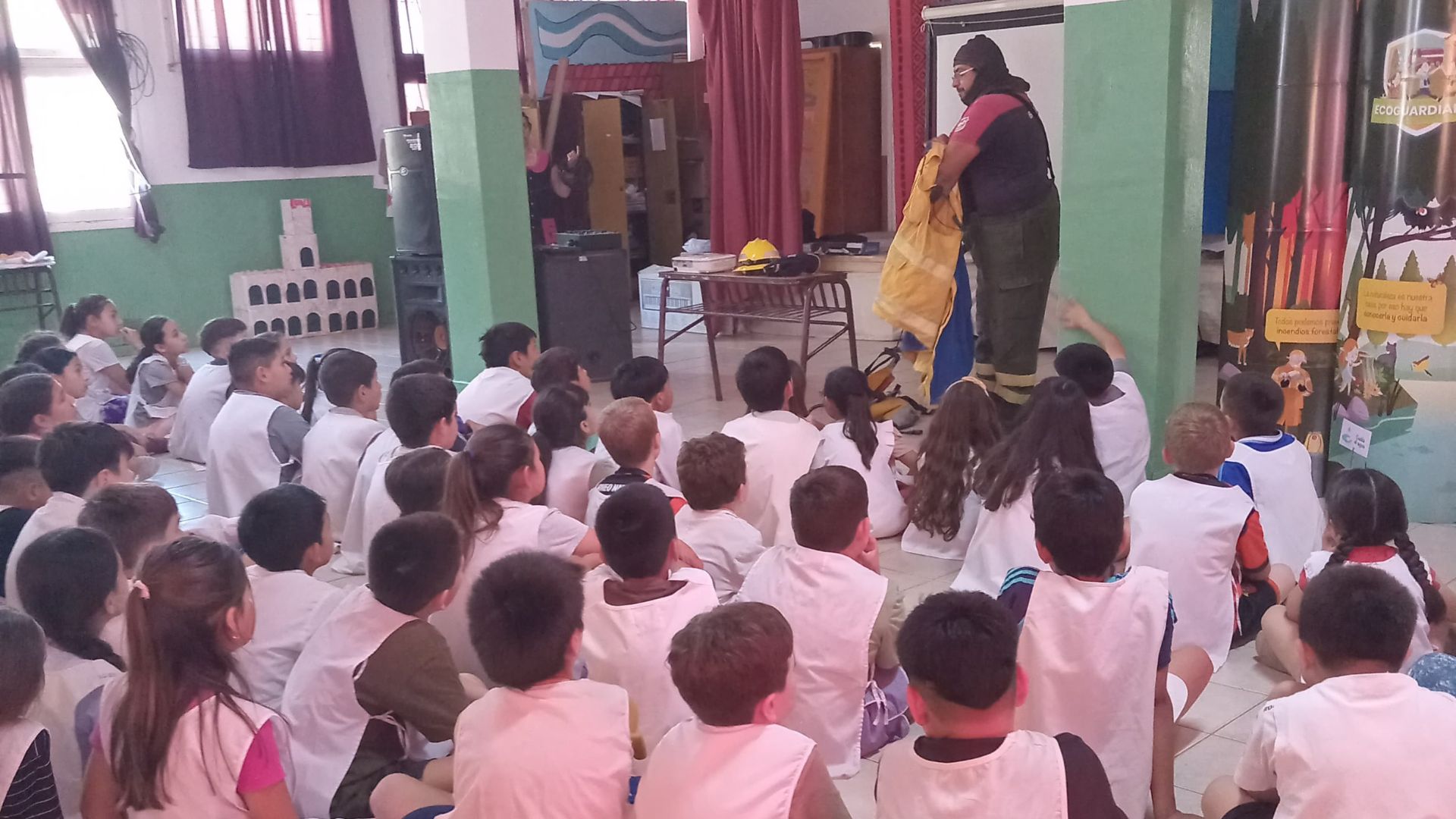 Ecoguardianes: la nueva campaña de Fundación llegó a Bowen